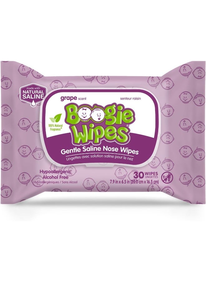 Boogie Wipes Grape 30ct