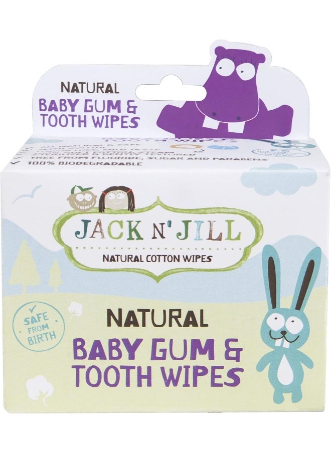 Jack N' Jill Kids Natural Baby Gum and Tooth Cotton Wipes