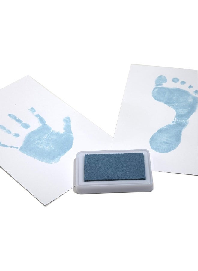 Baby's Touch Baby Safe Reusable Hand & Foot Print Ink Pads - BLUE