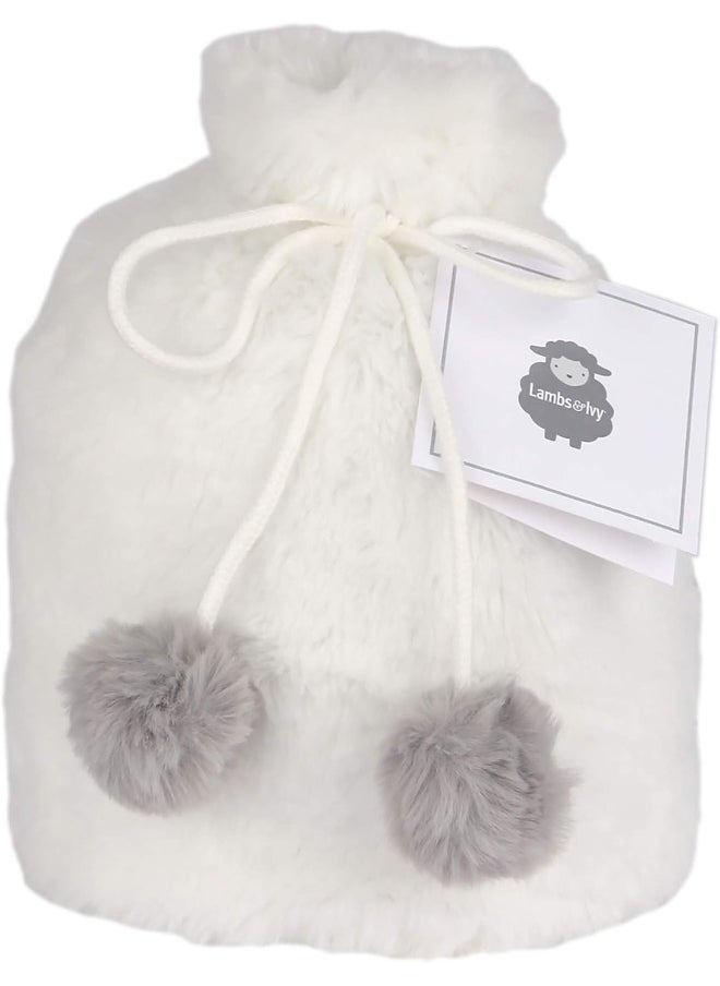 Lambs & Ivy Gift Bag for Baby Shower, 5 Pieces Gray/White