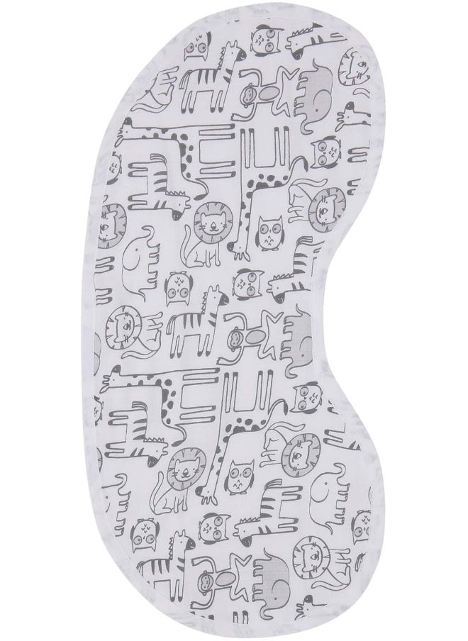 Lambs & Ivy Gift Bag for Baby Shower, 5 Pieces Gray/White