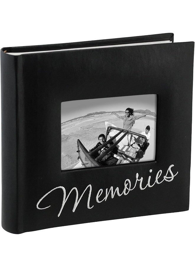 Malden International Designs Memories Cursive 2-Up With Memo Space Photo Album