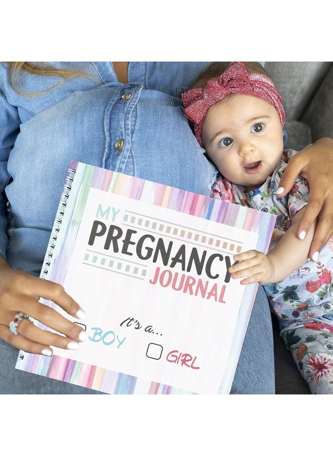 Unconditional ROSIE My Belly Book | Pregnancy Journal and Baby Memory Book with Stickers | Baby's Scrapbook and Photo Album | Pregnancy Journals for First Time Moms | Pregnancy Journal Memory Book