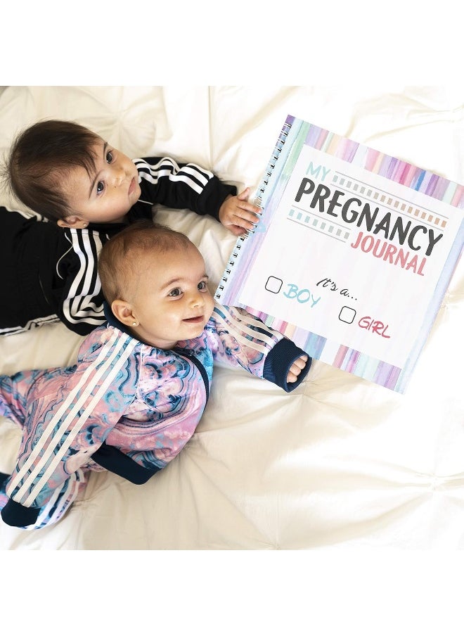 Unconditional ROSIE My Belly Book | Pregnancy Journal and Baby Memory Book with Stickers | Baby's Scrapbook and Photo Album | Pregnancy Journals for First Time Moms | Pregnancy Journal Memory Book