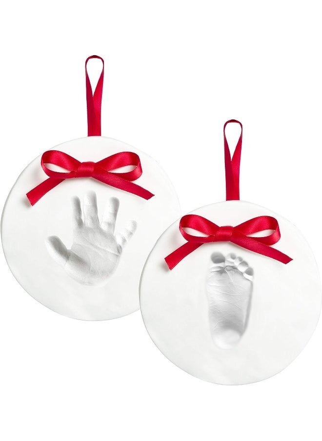 Pearhead Babyprints Baby's First Handprint or Footprint Ornament Kit