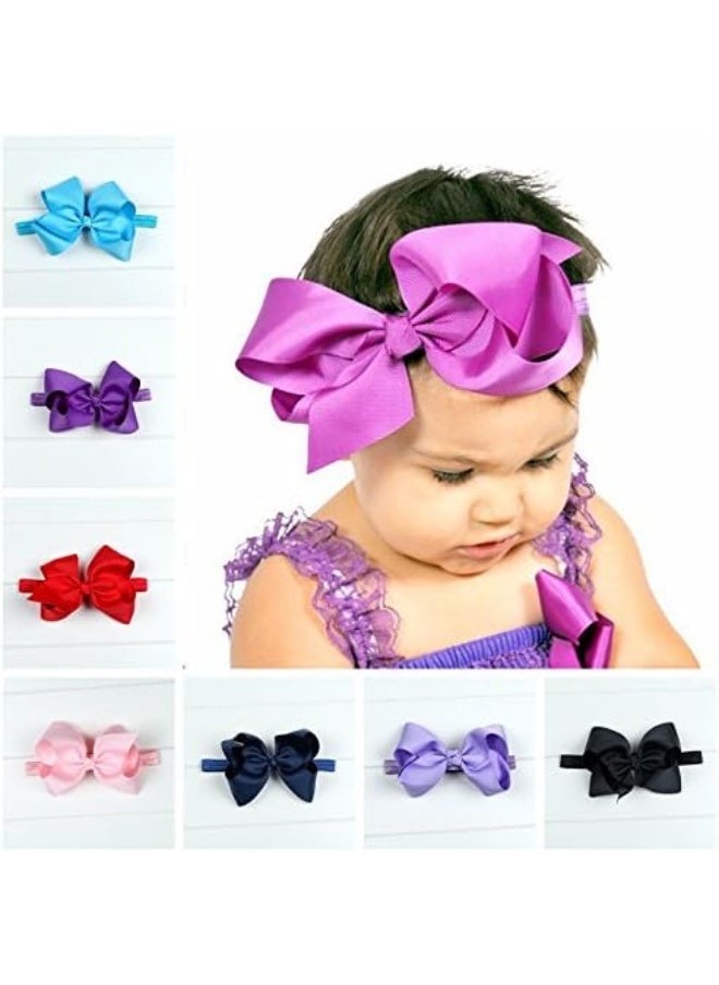 DDazzling Baby Large Hair Bow Headband Hair Accessories Photo Props