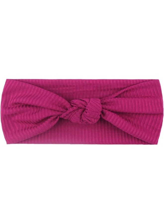 Toptim Baby Bow Headbands Turban Knotted, Girl's Hairbands for Newborn, Toddler and Childrens