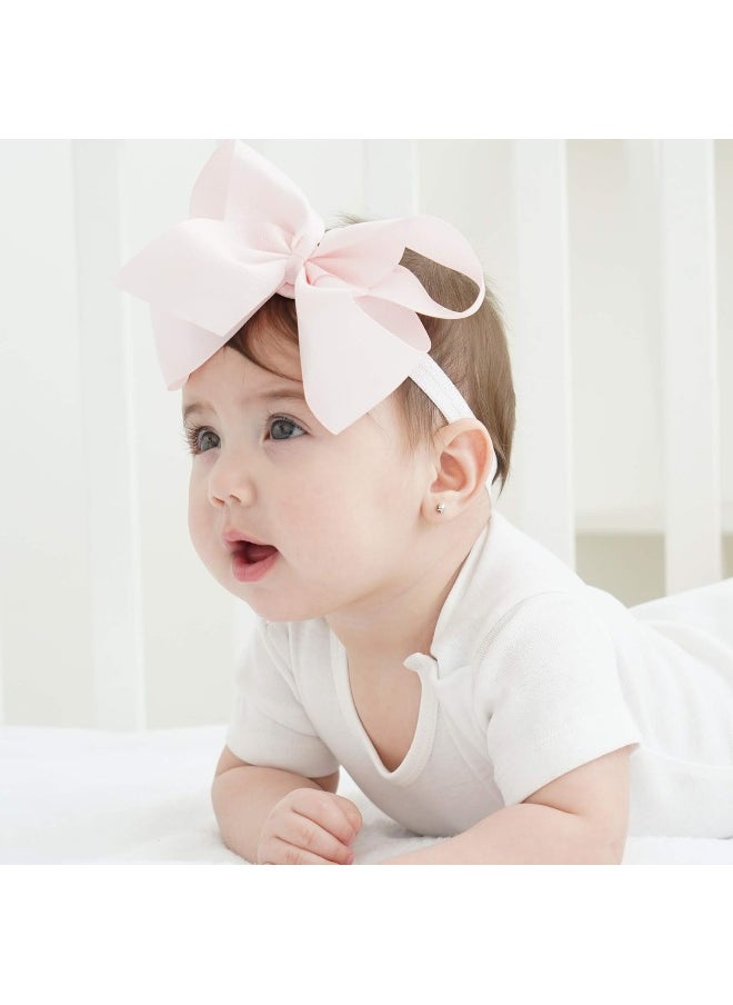 jollybows 20pcs Baby Girls Grosgrain Ribbon Hair Bows Headbands 6