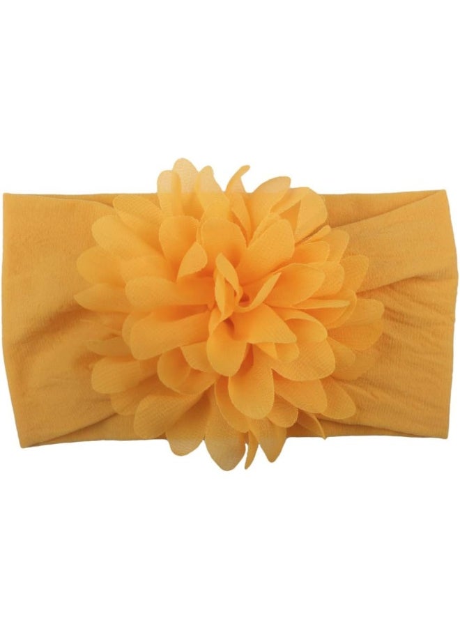 Toptim Baby Head Wrap Chiffon Flowers Newborn Infant Soft Nylon Headbands