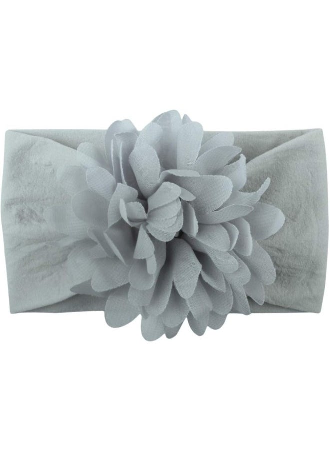 Toptim Baby Head Wrap Chiffon Flowers Newborn Infant Soft Nylon Headbands