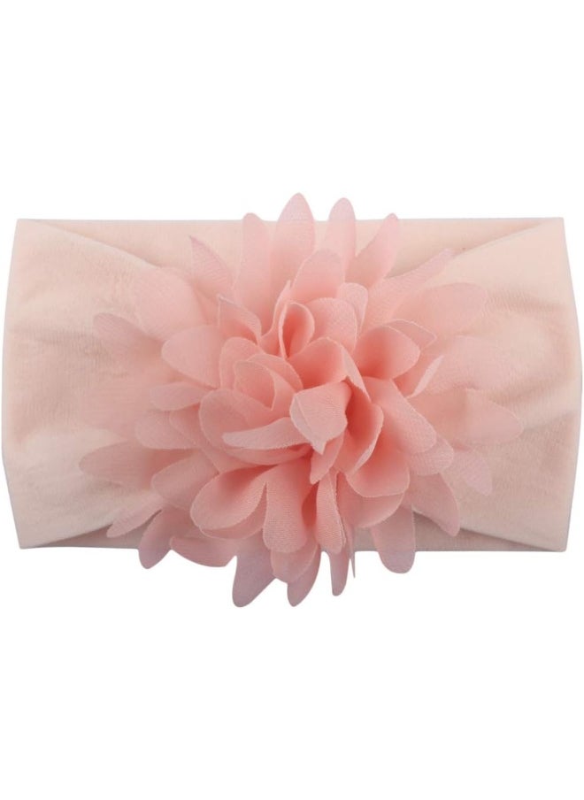 Toptim Baby Head Wrap Chiffon Flowers Newborn Infant Soft Nylon Headbands