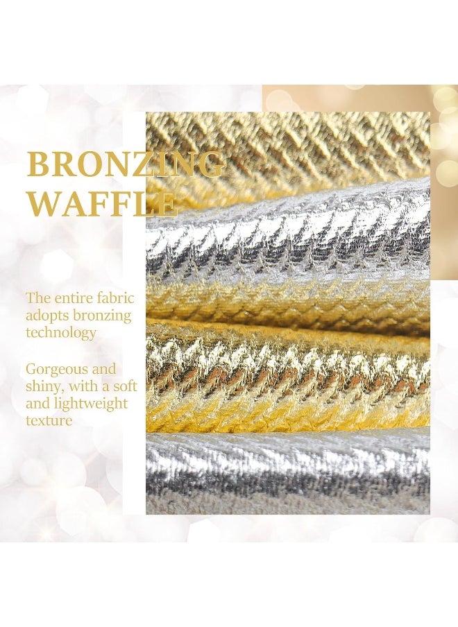 YanJie Metallic Gold and Silver 5
