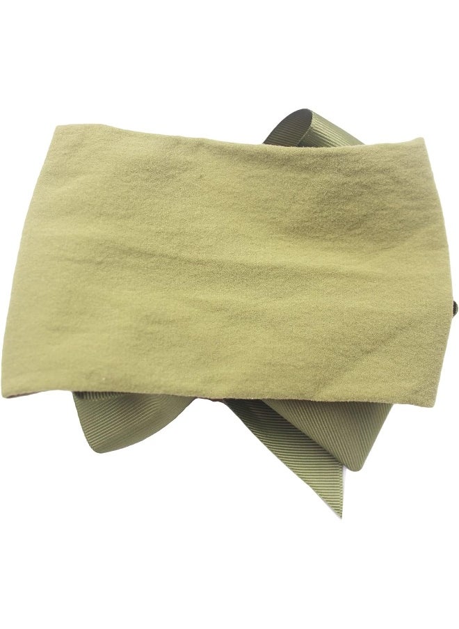 CellElection 20PCS Baby Girls Soft Nylon Headbands 6Inch Big Bows Elastic Nylon Hairbands Hair Accessories for Newborns Infants Toddlers Kids