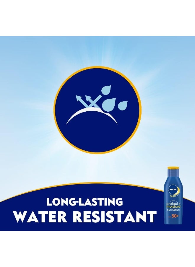 Nivea Protect & Moisture Sun Lotion Very High SPF50+ - 200ml