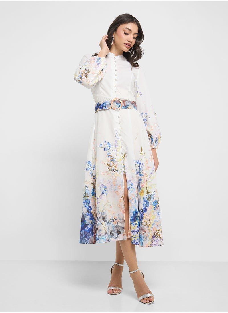 Floral Print Dress