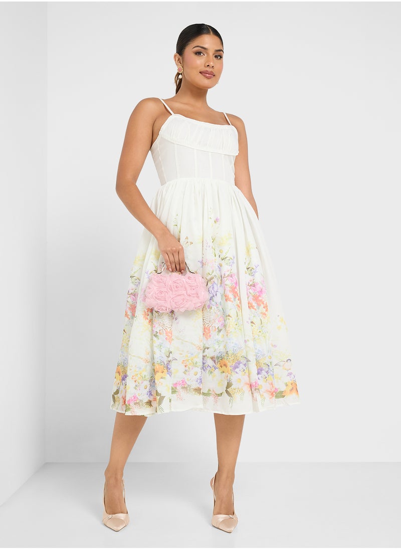 Floral Print Dress