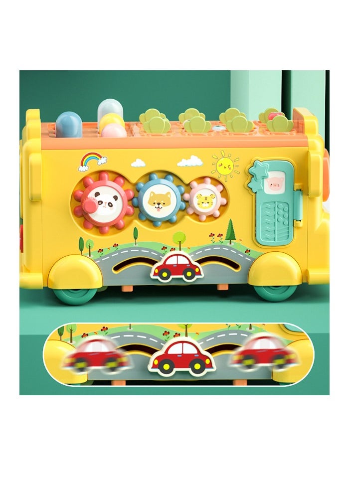 Fun School Bus Toys for Toddlers  Interactive 123s & ABC Learning for Toddlers Alphabet Bus  Baby Keyboard Music Toys for 2 3 4 5 Year Old Boys Girl Gifts