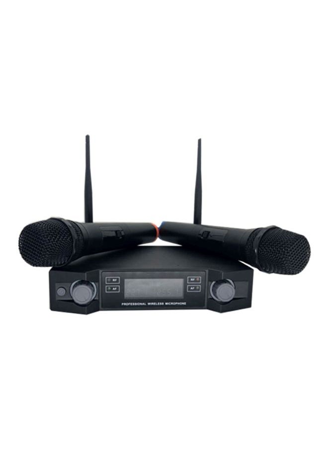3-Piece Wireless Digital Microphone Set I5569-A Black