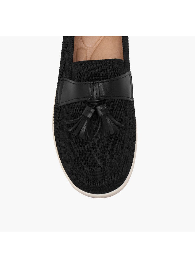 Women's Tassel Detail Slip-On Loafers