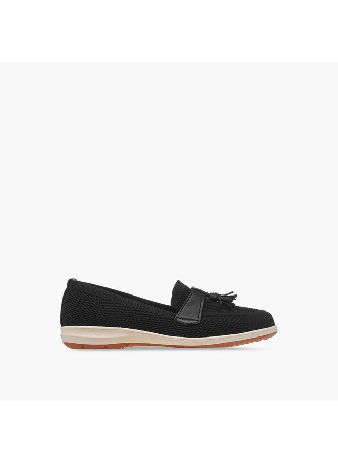 Women's Tassel Detail Slip-On Loafers
