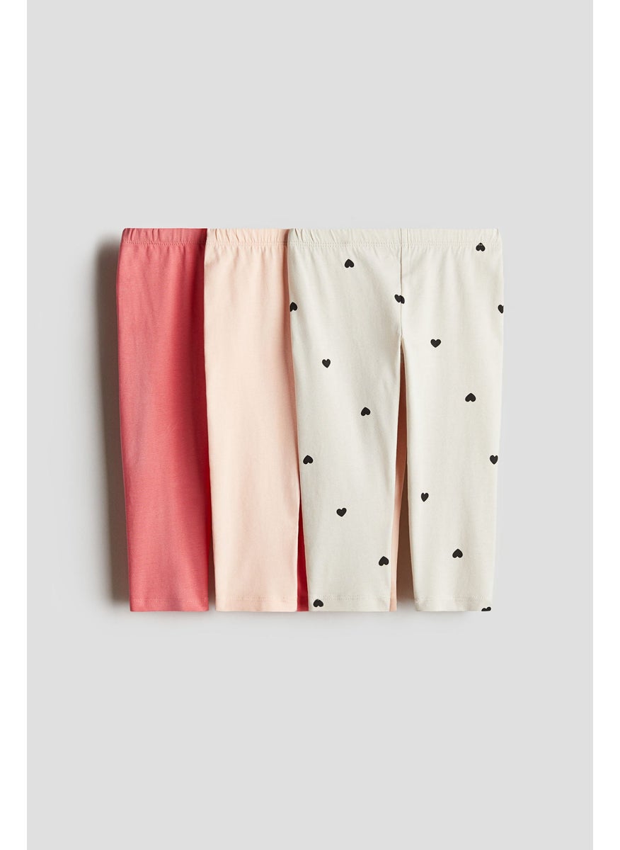 3-Pack Cotton Leggings