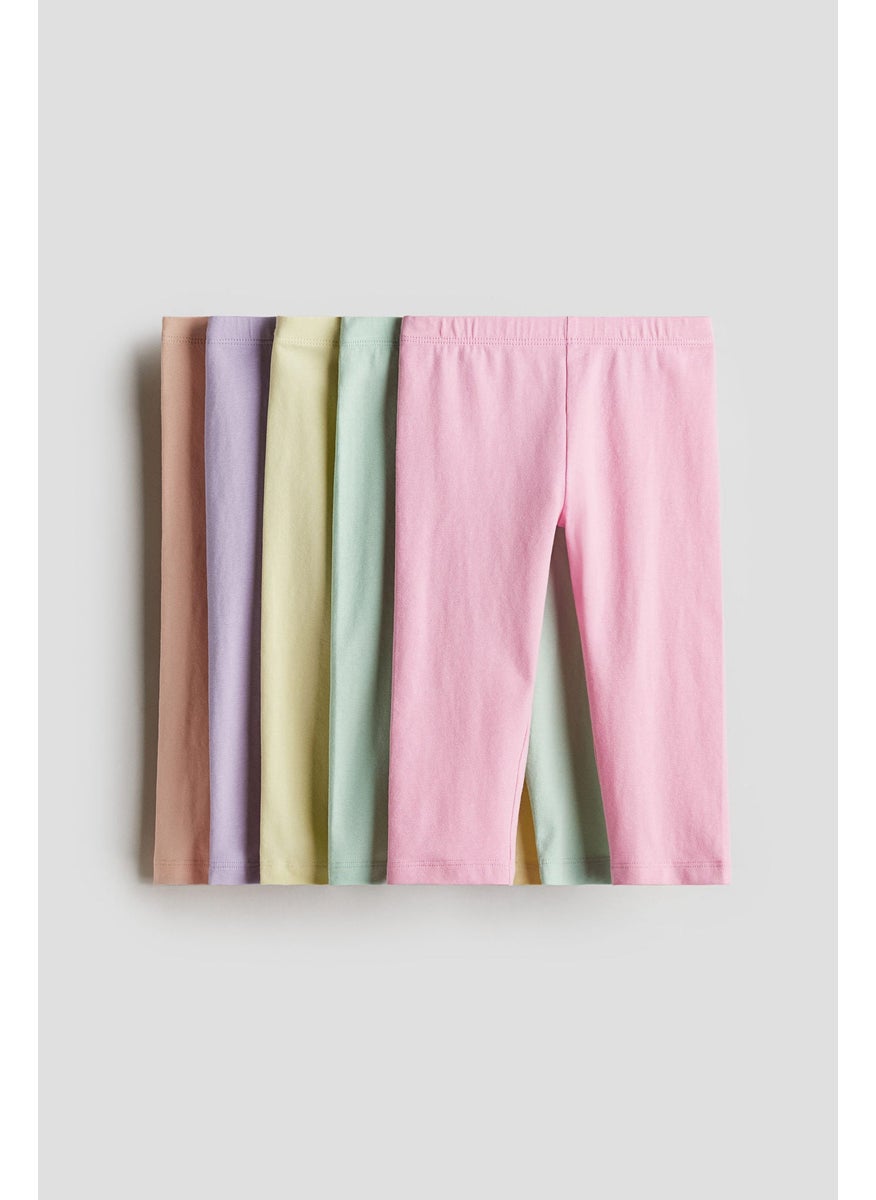 5-Pack Cotton Leggings