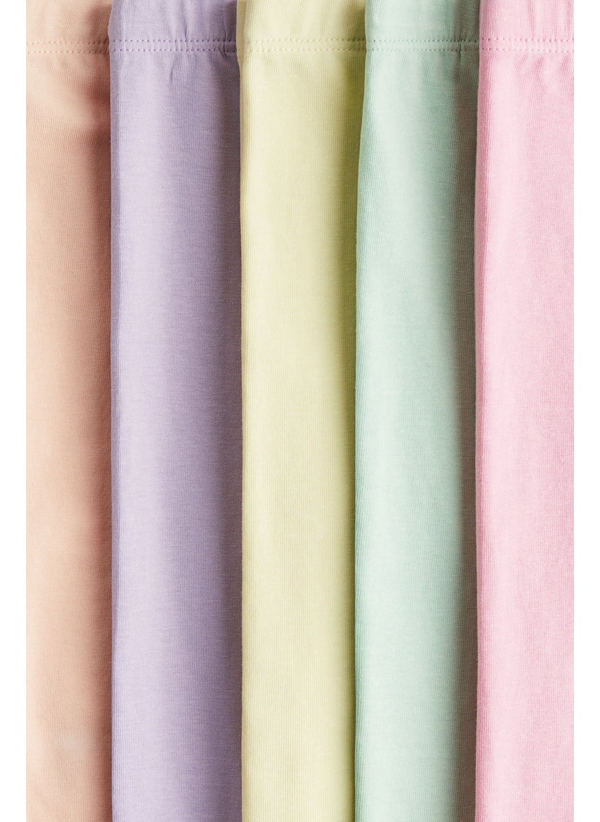 5-Pack Cotton Leggings