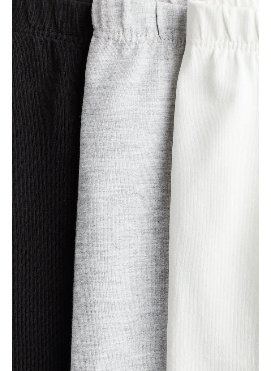 3-Pack Cotton Leggings