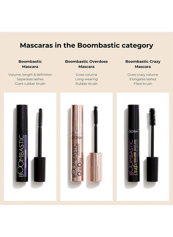 Boombastic Swirl Mascara 001 Black - GOSH