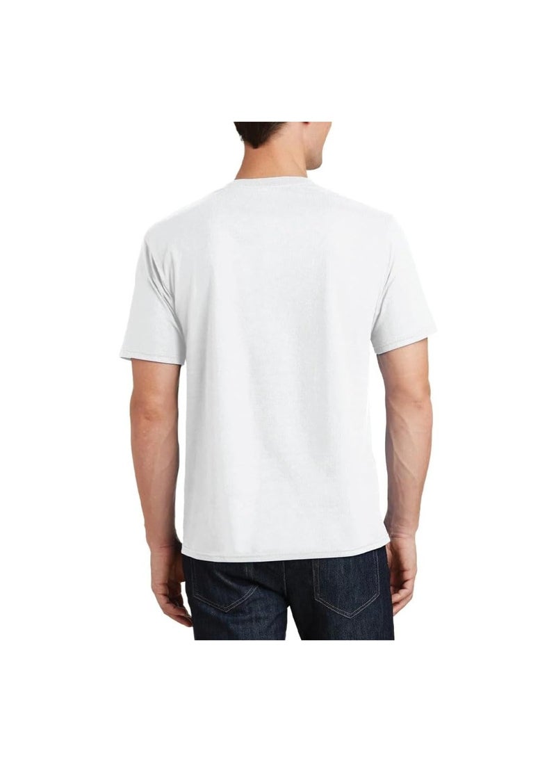 Bahrain Adult T-Shirt For Men-Short Sleeve Round Neck Tshirt Soft And Comfortable T-Shirt Ideal For Office,College,Celebration And Everyday Wear