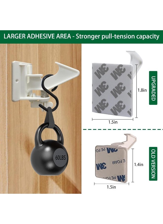 Cabinet Locks Child Safety Latches - 20 Pack Baby Proofing Cabinets & Drawers Lock - Upgraded Stronger Adhesive Easy Installation - No Drilling