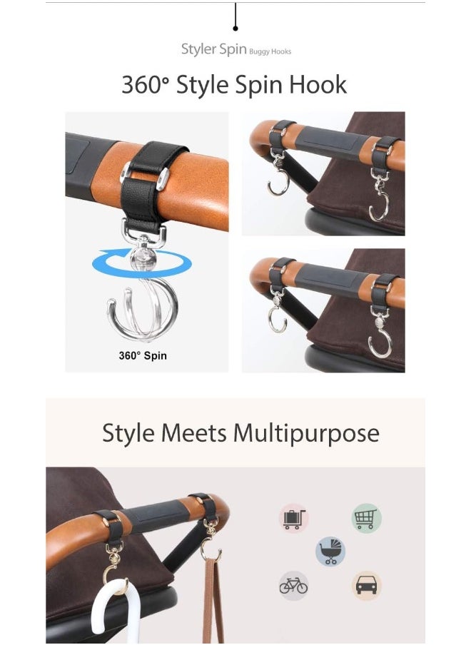 Manito Styler Spin Stroller Hooks