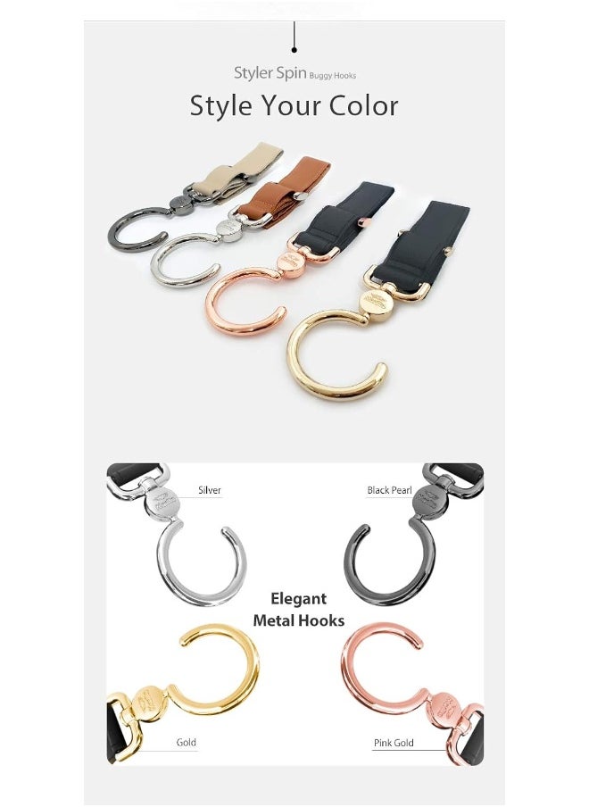 Manito Styler Spin Stroller Hooks