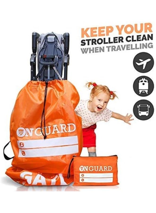 OnGuard - Double Stroller Bag with Storage Pouch