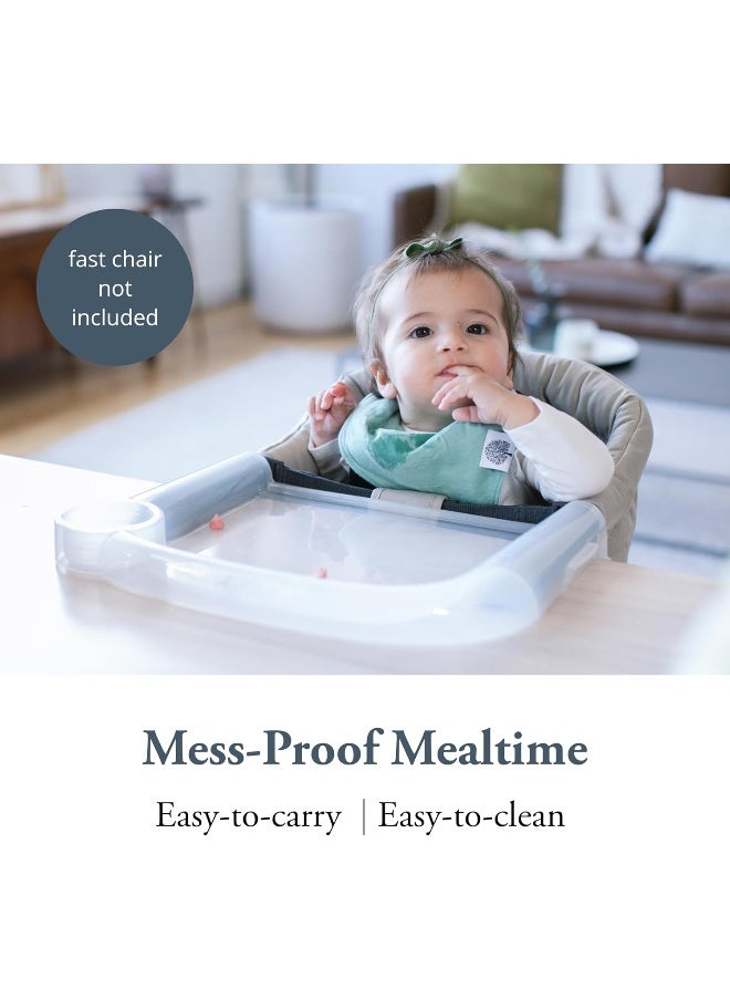 Inglesina Fast Dining Tray Plus - Compatible with Inglesina Fast Table Chair - Durable & Easy to Clean - Quick, Simple Installation - BPA Free