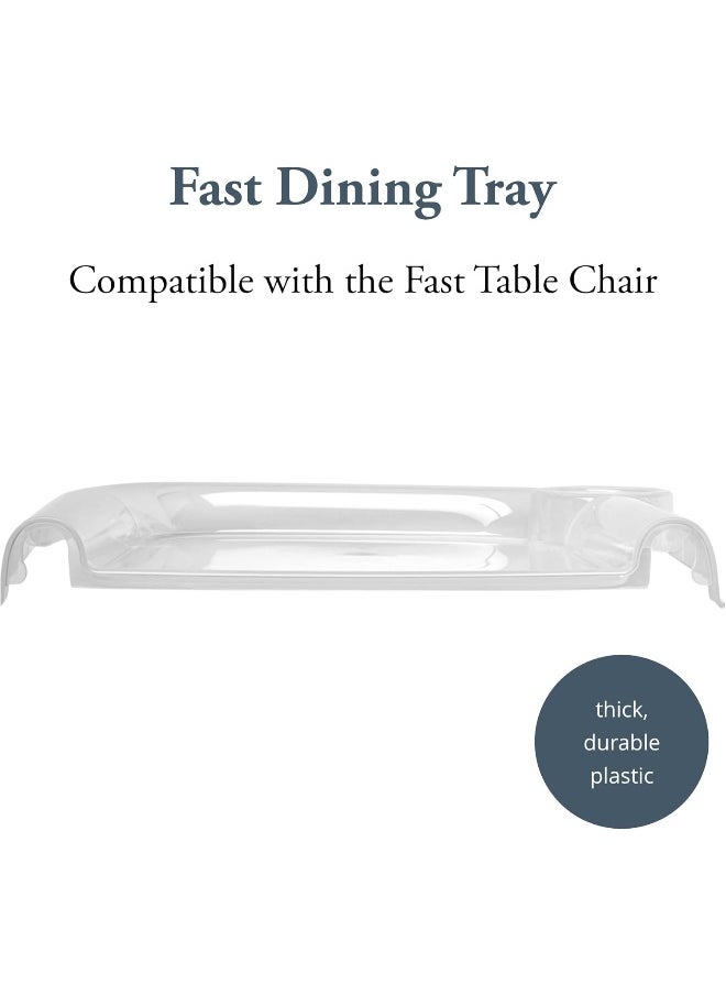 Inglesina Fast Dining Tray Plus - Compatible with Inglesina Fast Table Chair - Durable & Easy to Clean - Quick, Simple Installation - BPA Free