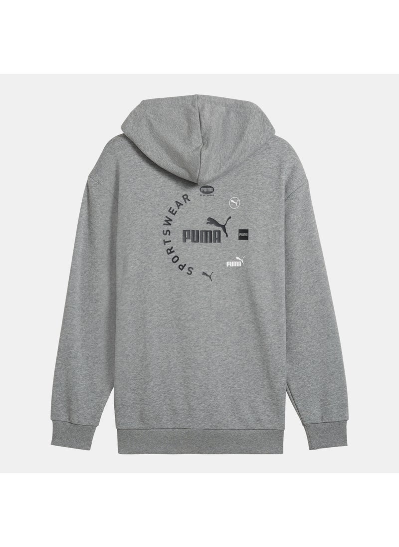 Men's Power Graphic Full-Zip Hoodie