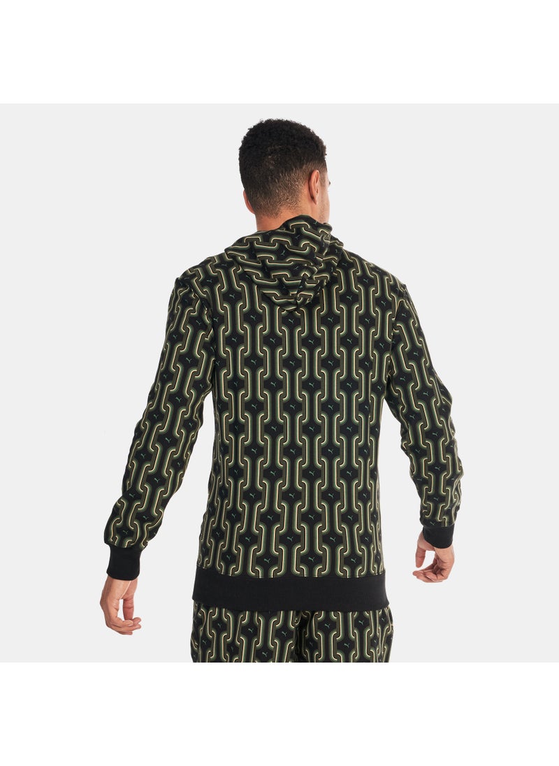 Men's Classics 70s Printed Fleece Hoodie