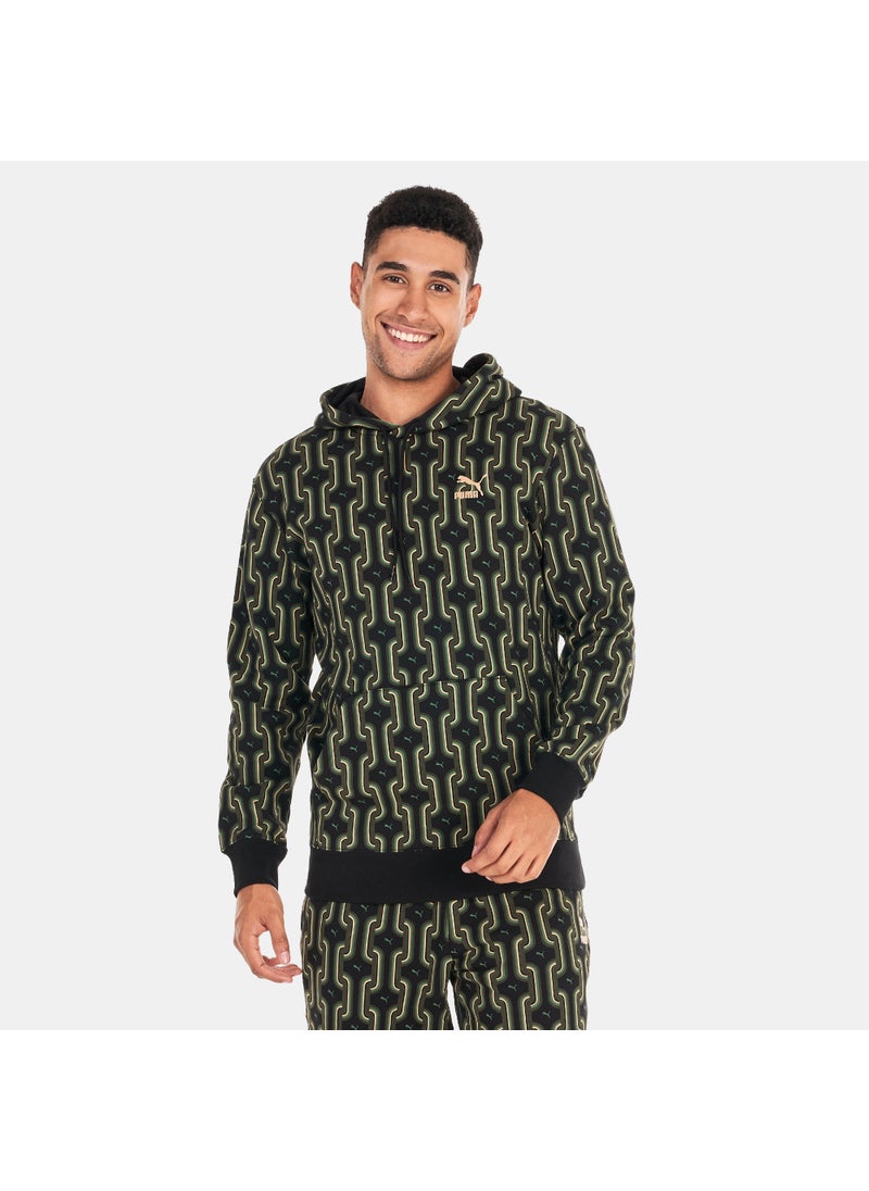 Men's Classics 70s Printed Fleece Hoodie