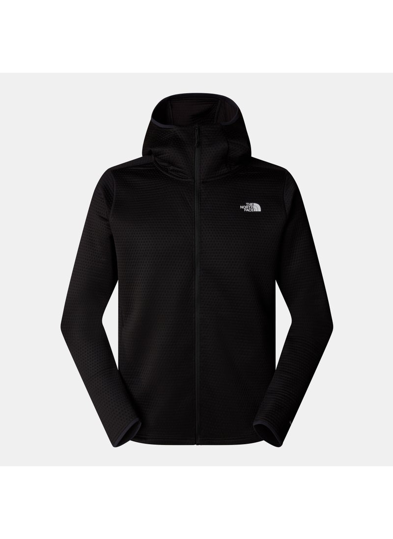 Men's Vertical Thermal Full-Zip Hoodie