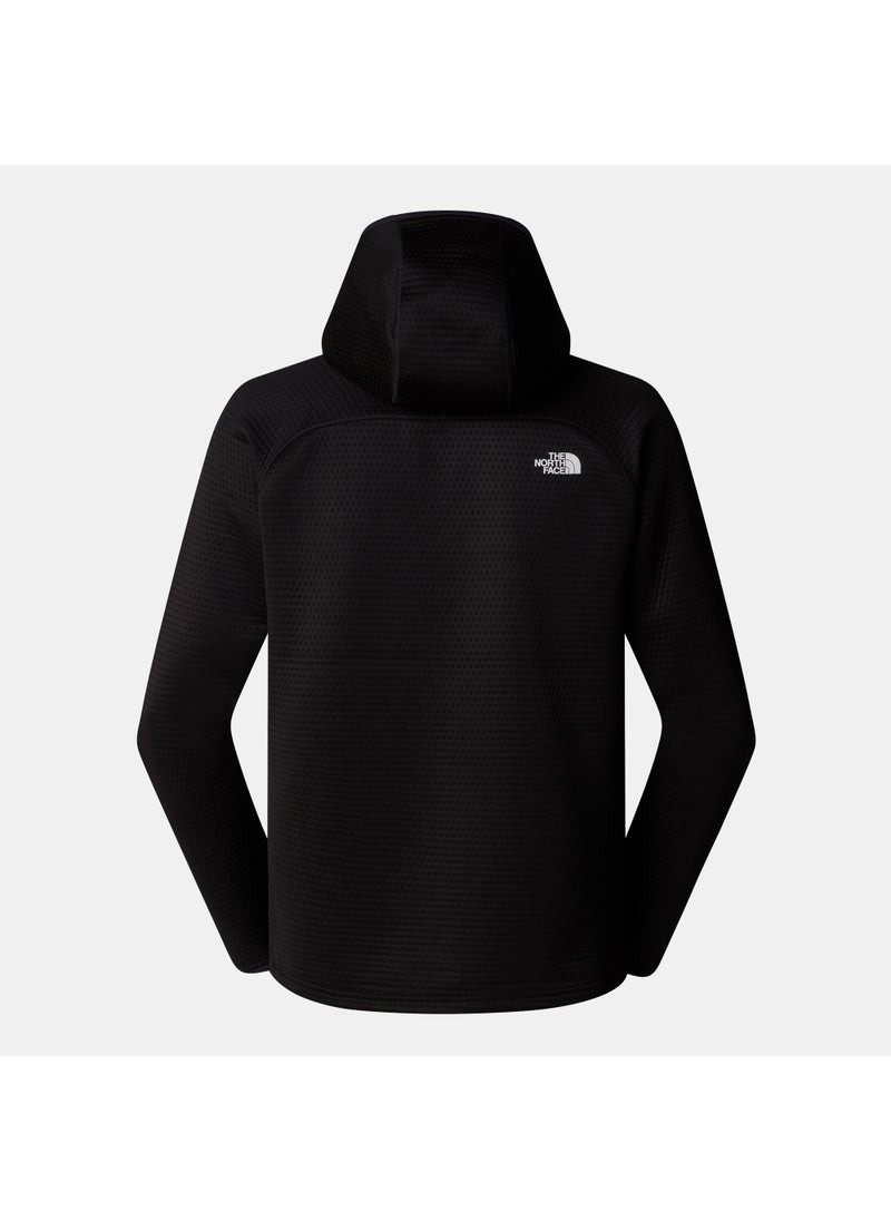 Men's Vertical Thermal Full-Zip Hoodie