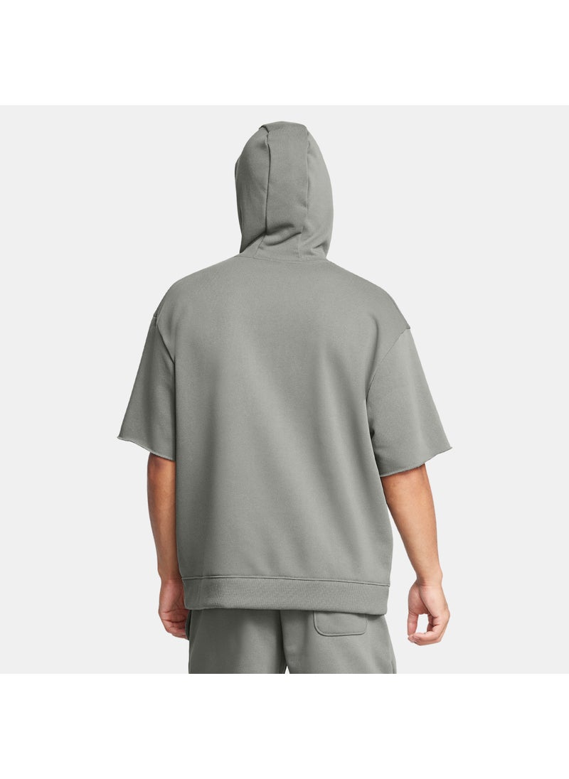 Men's Project Rock Short-Sleeve Training Hoodie