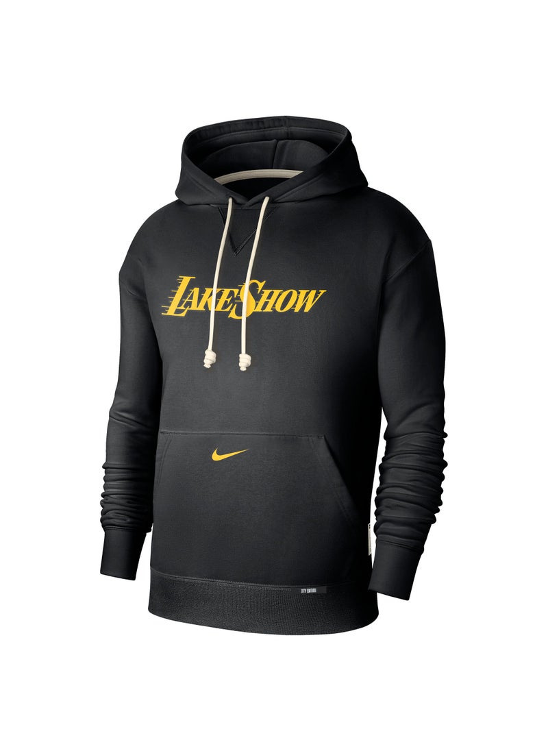 Men's NBA Los Angeles Lakers Standard Issue City Edition Dri-FIT Courtside Hoodie