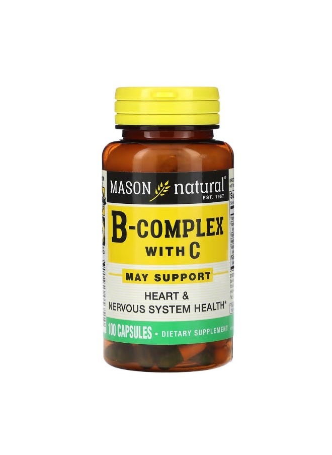B Complex With C 100 Capsules