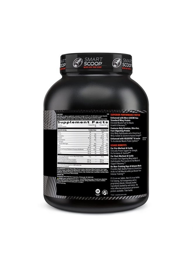 AMP Wheybolic | Targeted Muscle Building and Workout Support Formula | Pure Whey Protein Powder Isolate with BCAA | Gluten Free | 25 Servings | Natural Vanilla