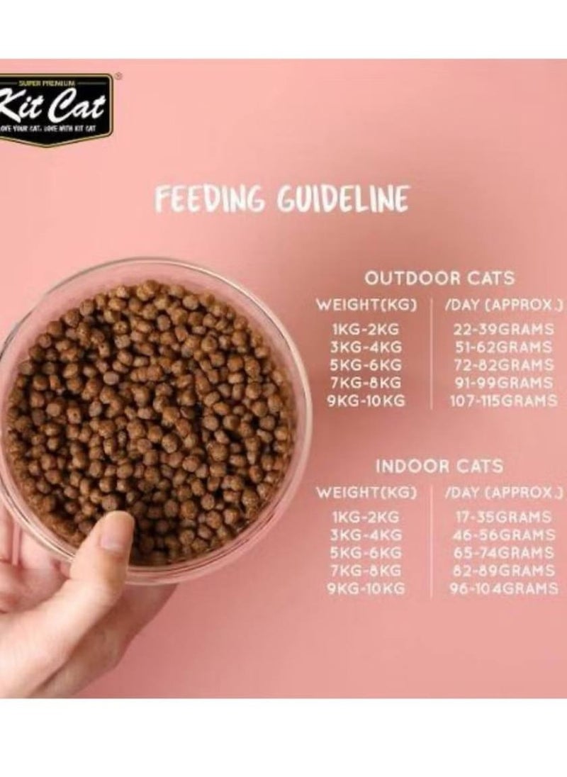 Kit Cat No Grain With Tuna And Salmon 1kg