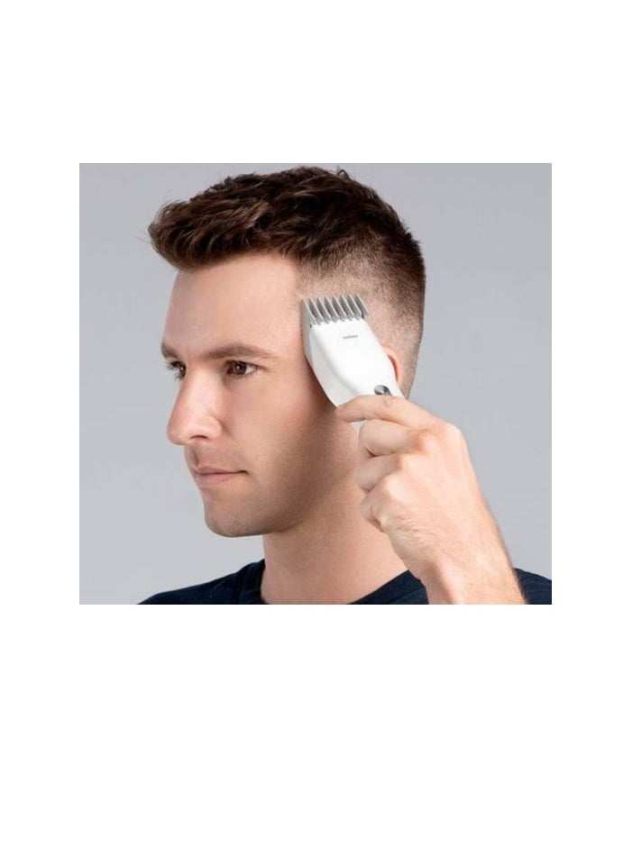 Enchen Boost Wireless Multi-Function Electric Hair Clipper & Shaver, 2 Speed Control, Nano Ceramic Cutting Head, 5800rpm, 1500mAh Battery, Type-C Charger, White | Boost-white