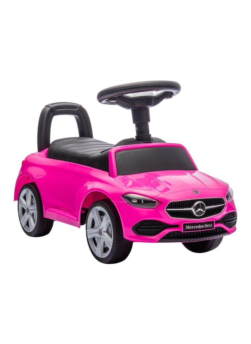 Kids Push car C-Class ride on - Pink
