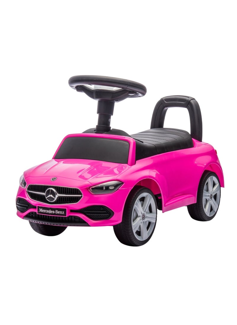 Kids Push car C-Class ride on - Pink