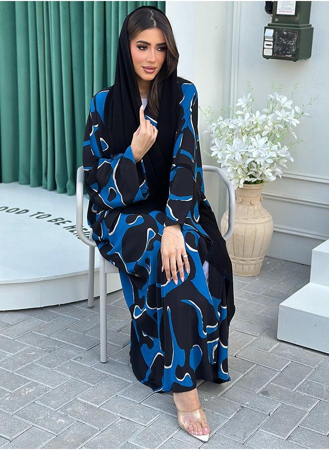 Chiffon Bisht abaya